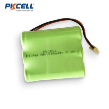 batterie rechargeable ni-mh aa une batterie de 7.2v 1500mah